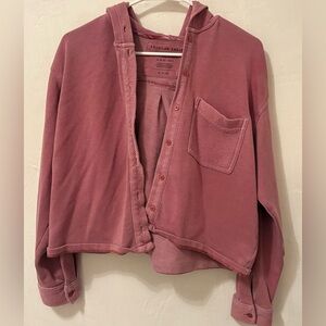 American Eagle Outfitters Dusty Pink Sweatshirt